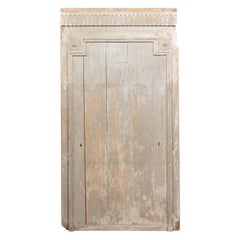 Late 18th Century French Painted Architectural Panel