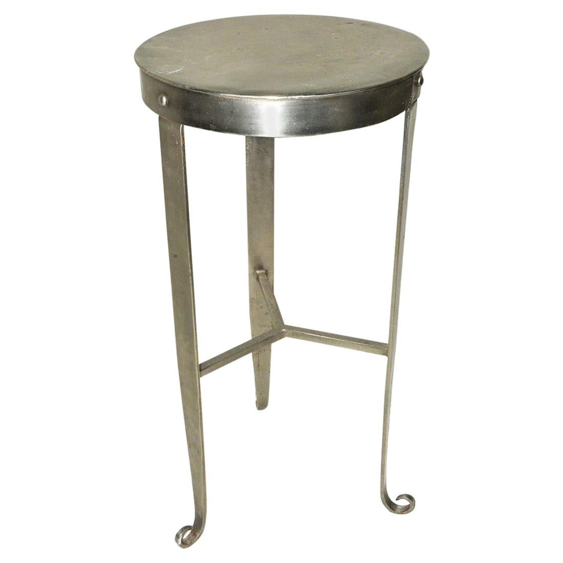 Contemporary Metal Side Table/Plant Stand