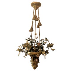 Unusual Antique Mid 19th Century French "Marie Antoinette" Chandelier