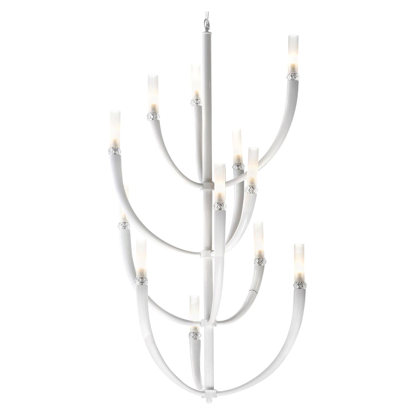White Tree Chandelier For Sale