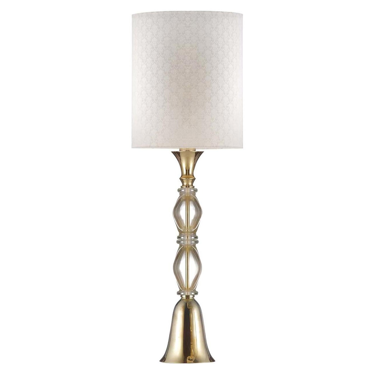 P-Gold Murano Table Lamp For Sale