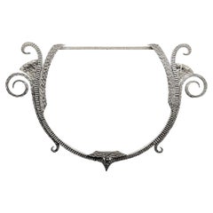 Miroir en fer forgé Art Déco français