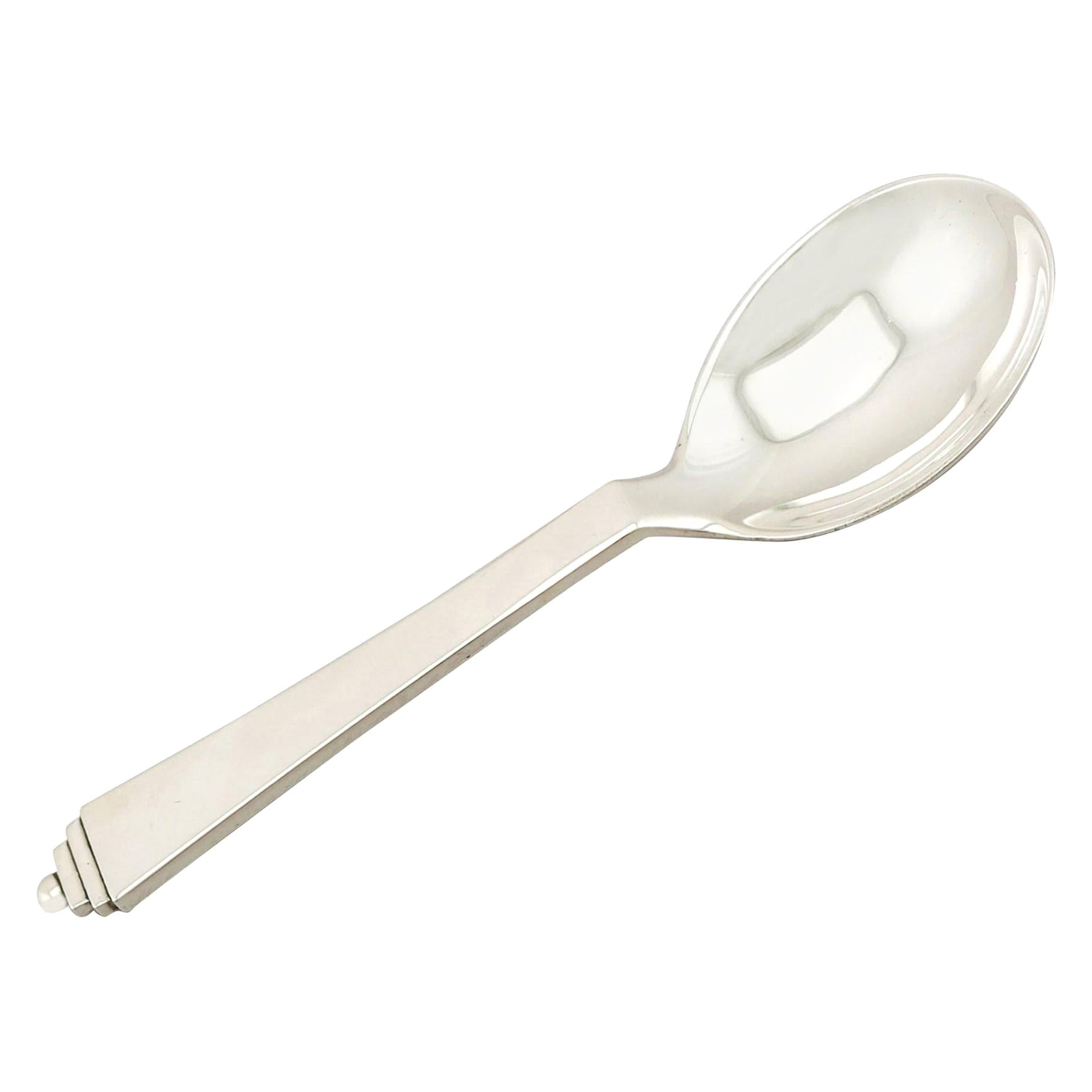 Victorian Scottish Antique Silver Caddy Spoon, by J and W Marshall ...