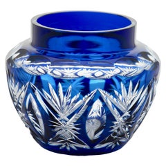 Val Saint Lambert Crystal vass Cut-to-Clear, 1930s