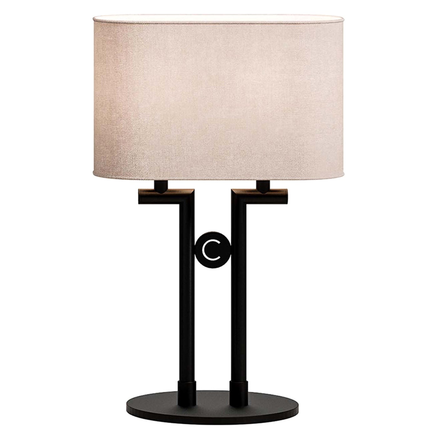 Black Table Lamp For Sale at 1stDibs
