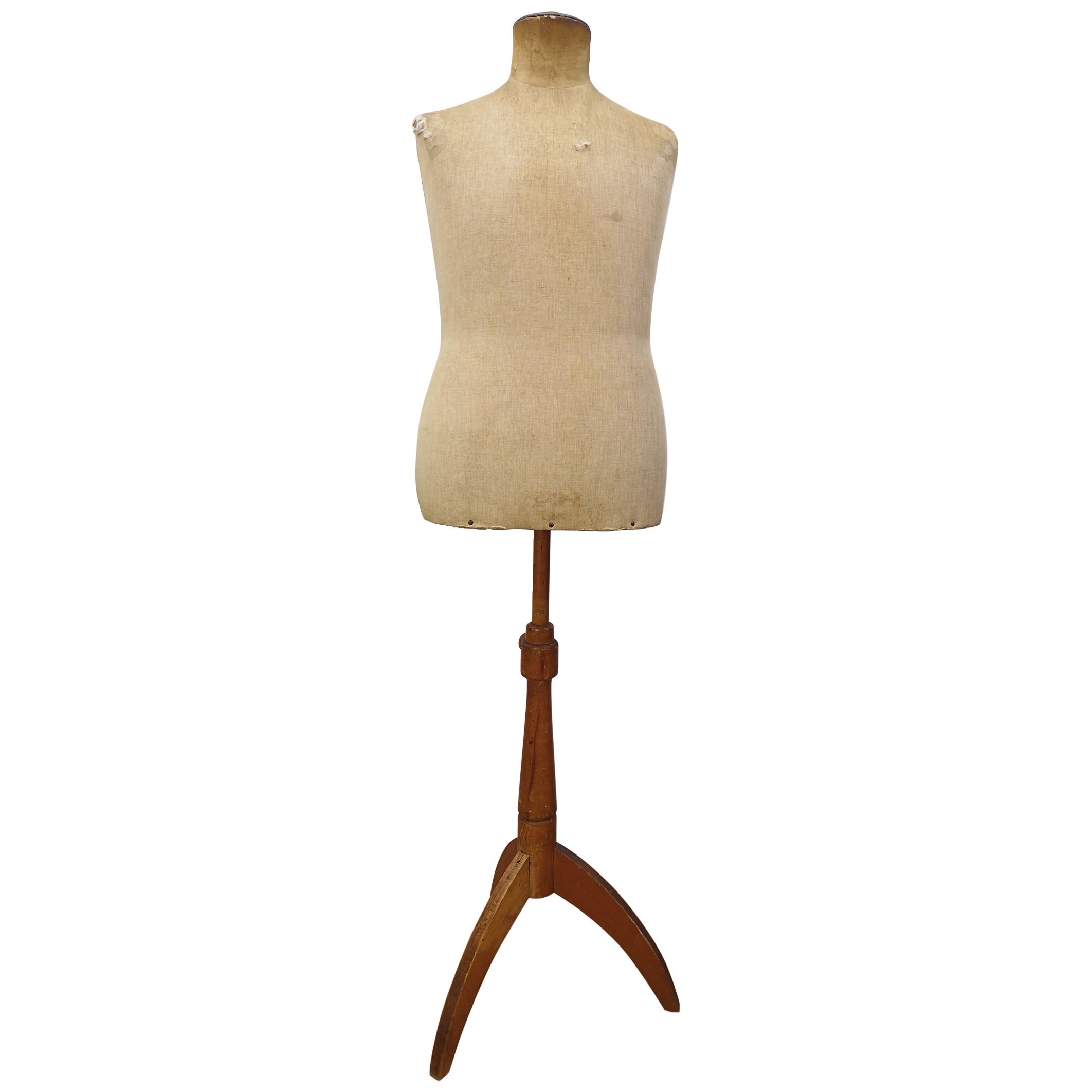 Two French Antique Adjustable Dressmaker Mannequins at 1stDibs