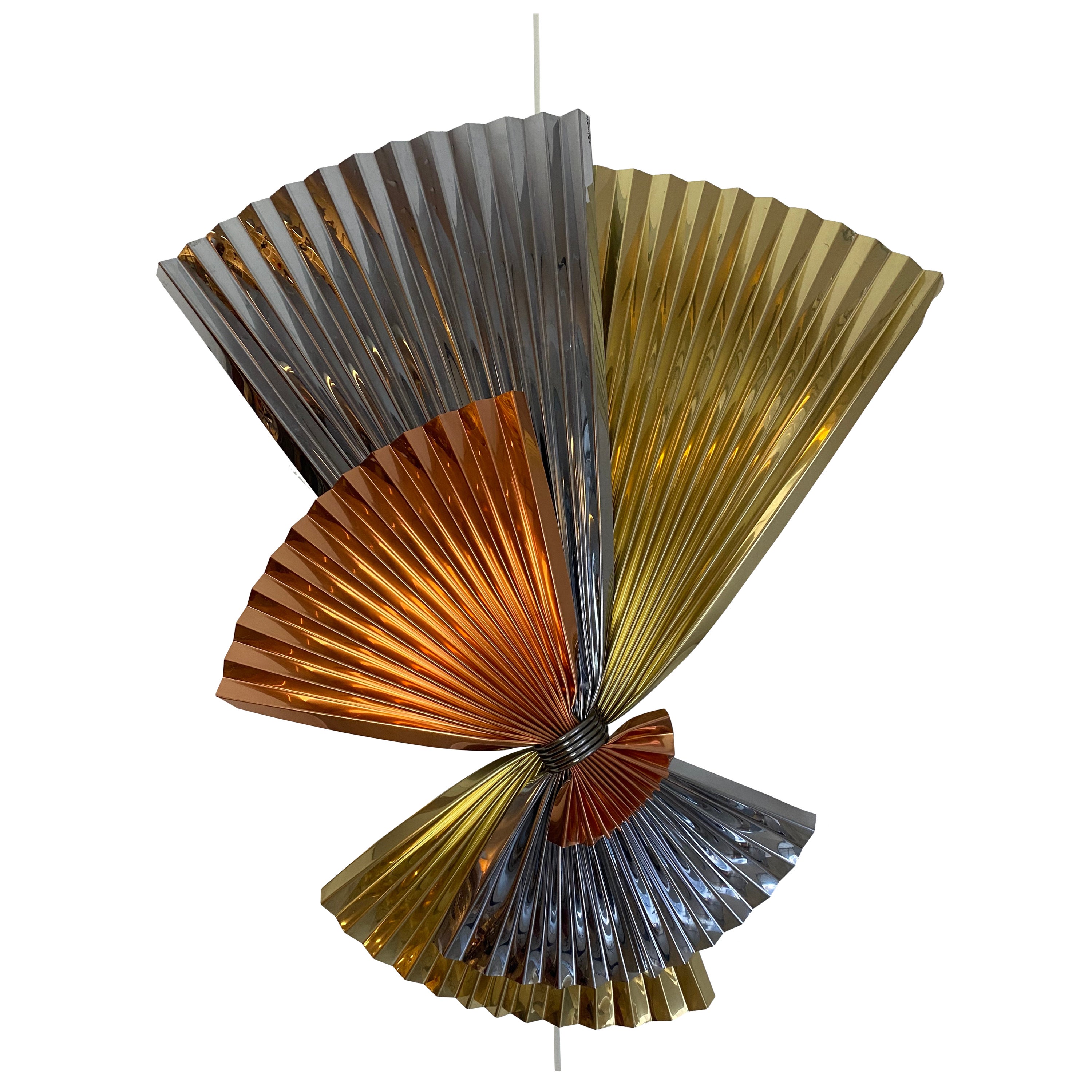 Large Metal Wall Sculpture For Sale at 1stDibs