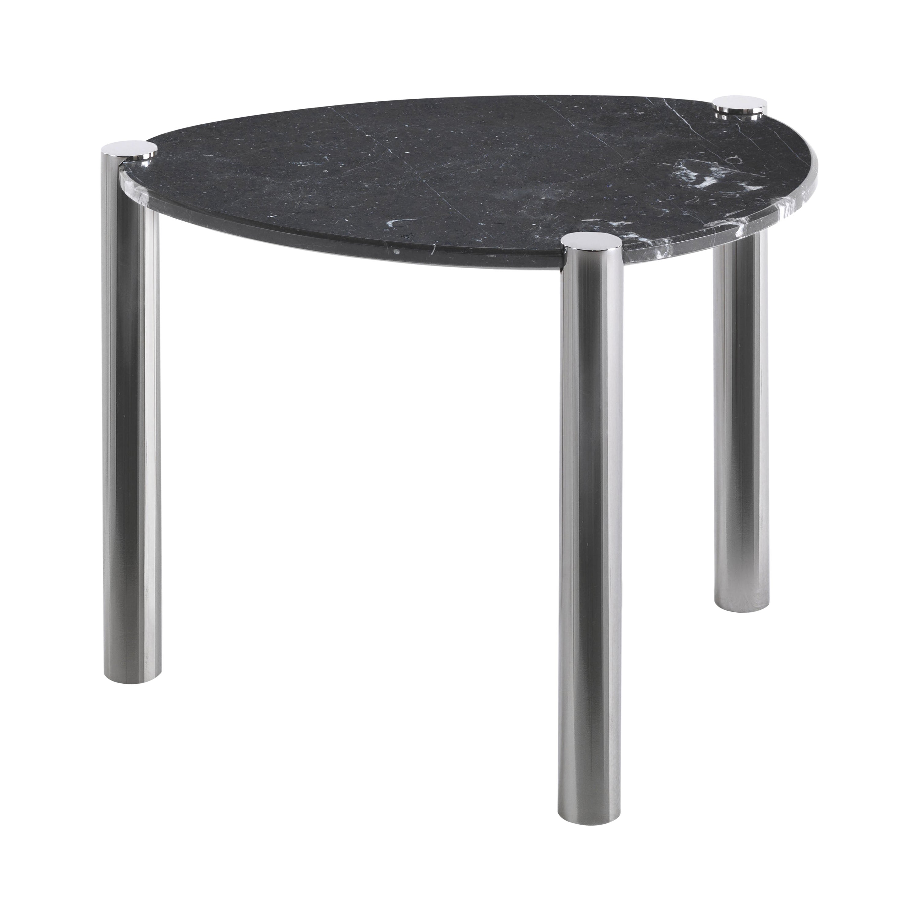 Trinidad Side Table with Black Marble Top by Roberto Cavalli Home Interiors For Sale at 1stDibs