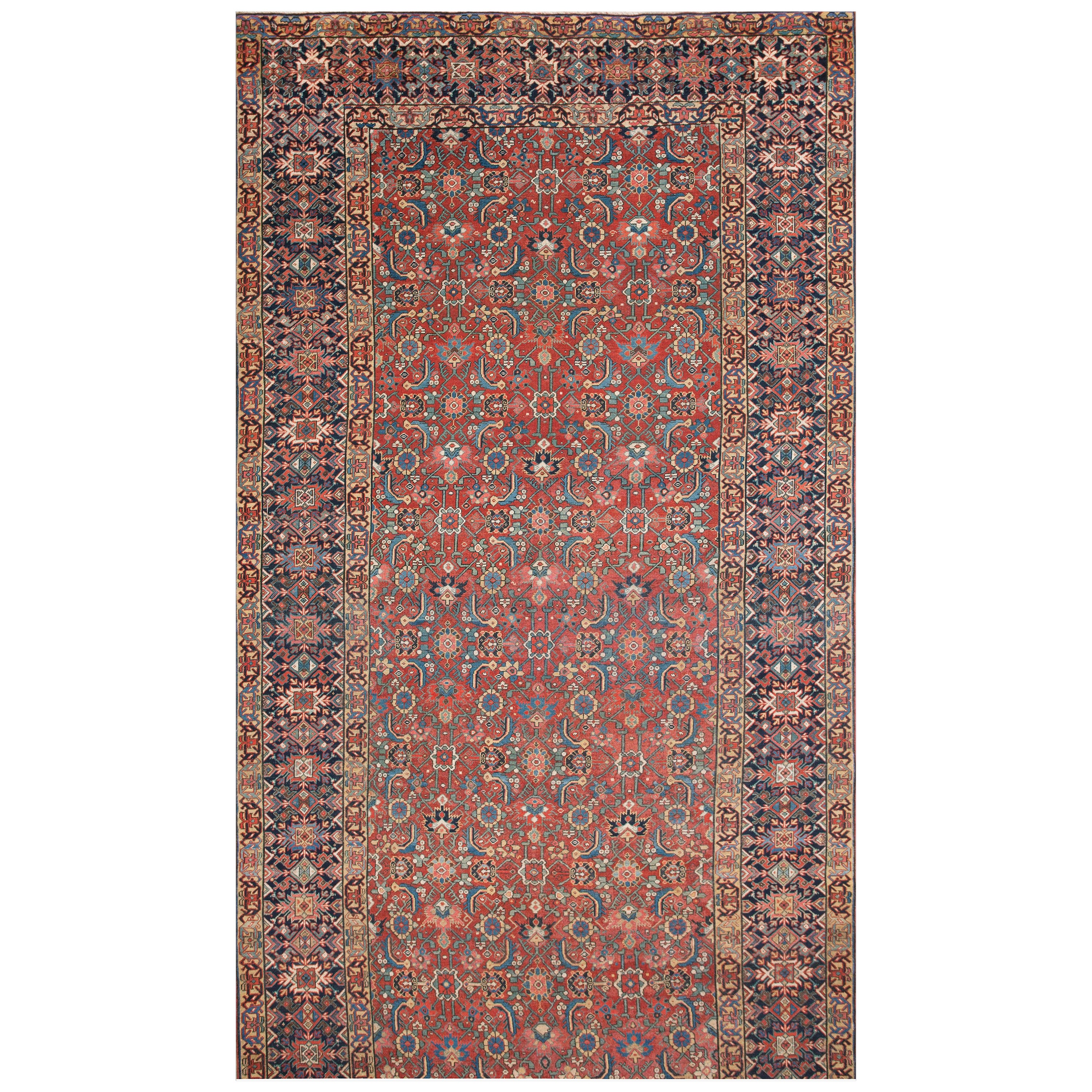 Metà del XIX secolo N.W. Tappeto Persiano Gallery ( 7'6" x 23' - 229 x 701 )