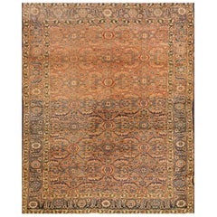 Antique 19th Century N.W. Persian Carpet 4' 6" x 6' 0"