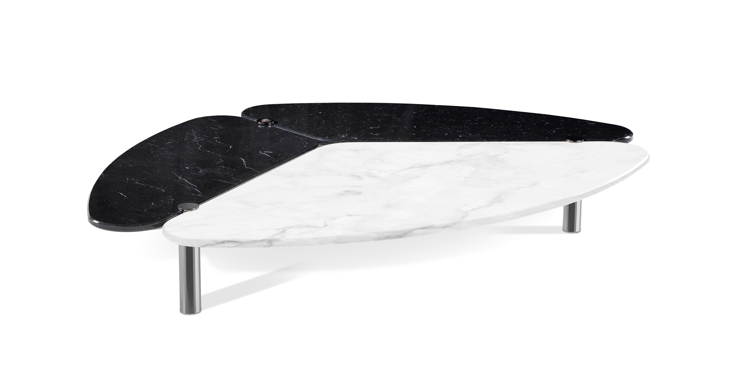 Trinidad Console Table with Marble Top by Roberto Cavalli Home