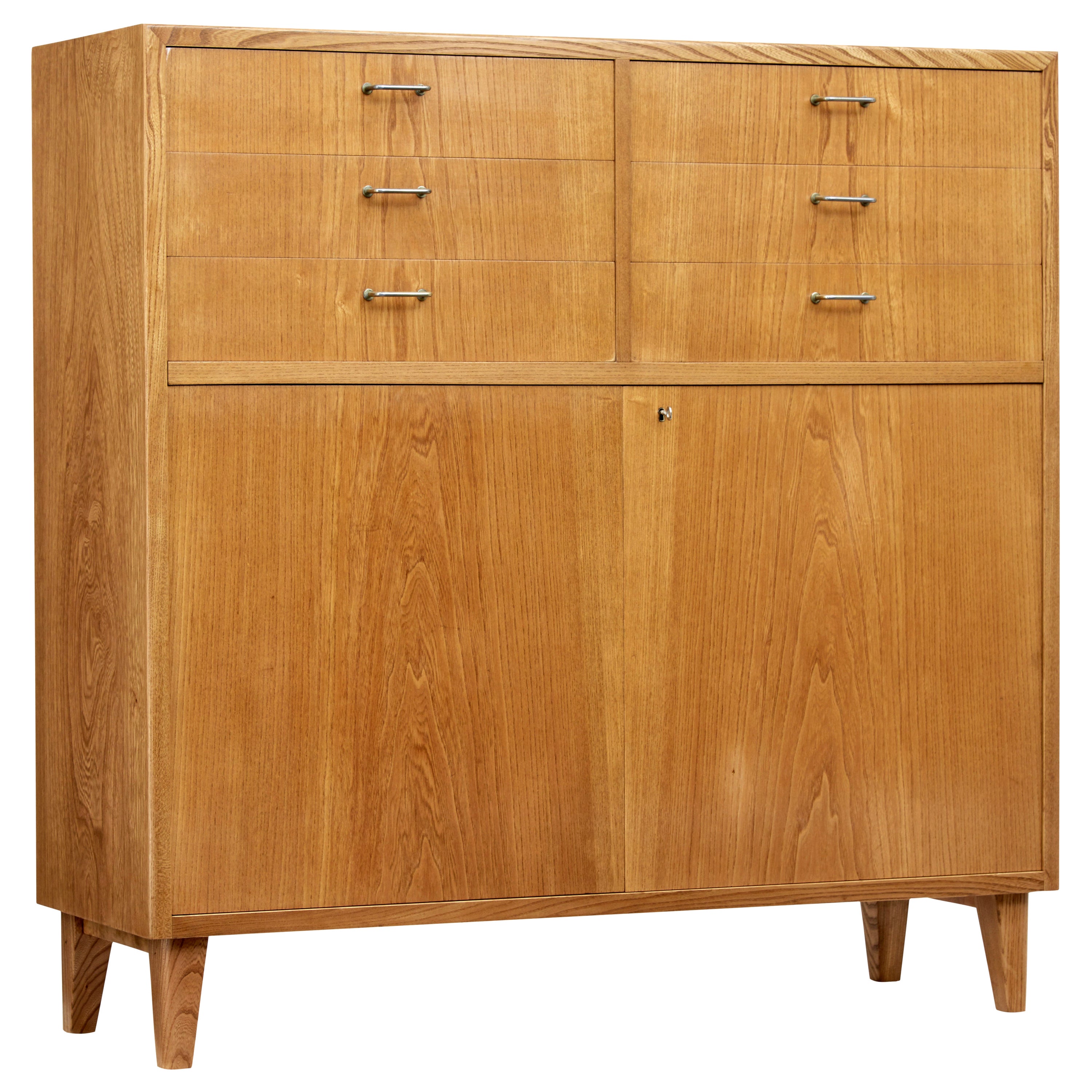 Mid20th Century Scandinavian Birch Filing at 1stDibs