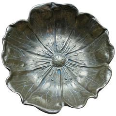 Mid-Century Brass Poppy Bowl, circa 1970 8