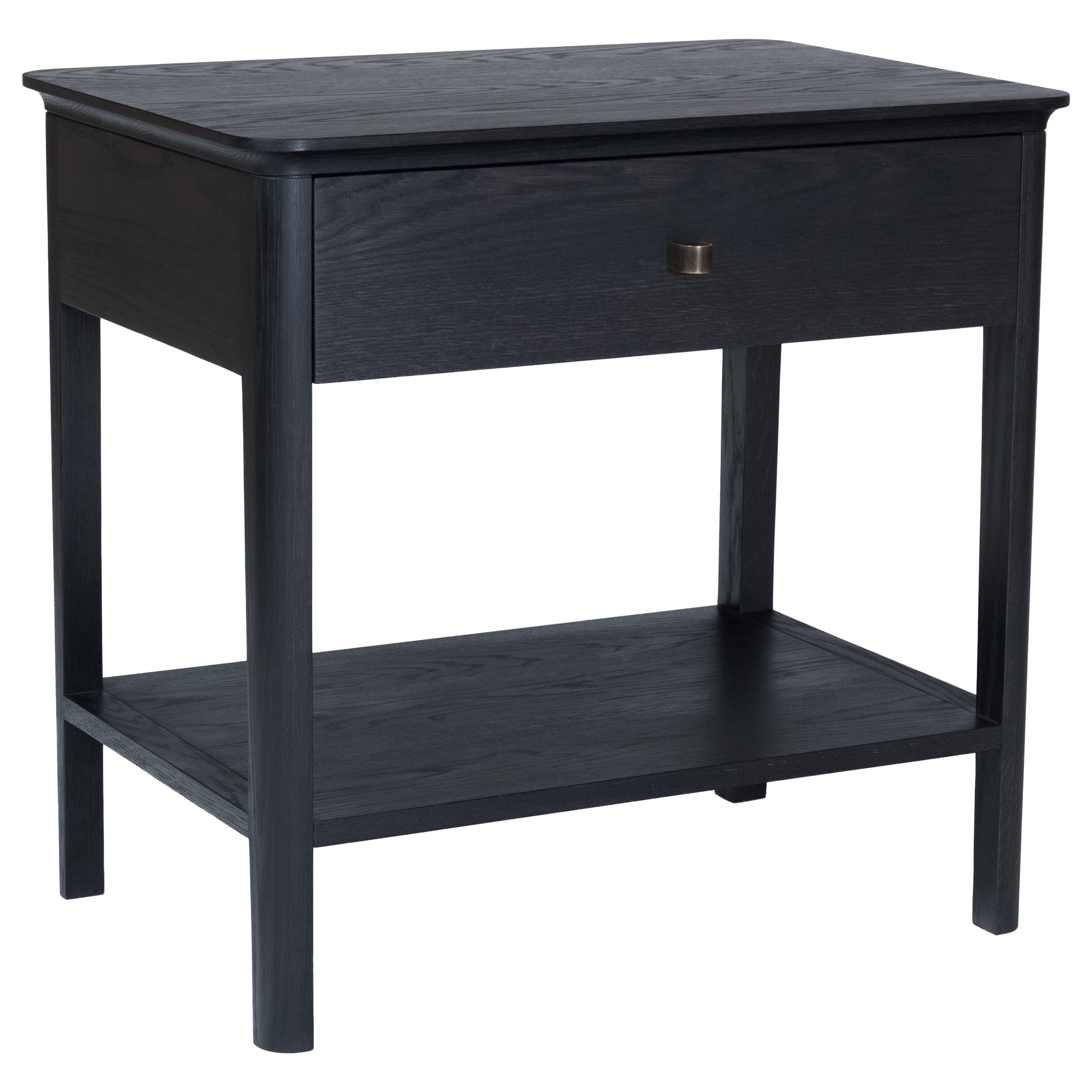 Contemporary Brown Wood Pair of Nightstands by Johannes Hock For Sale at 1stDibs