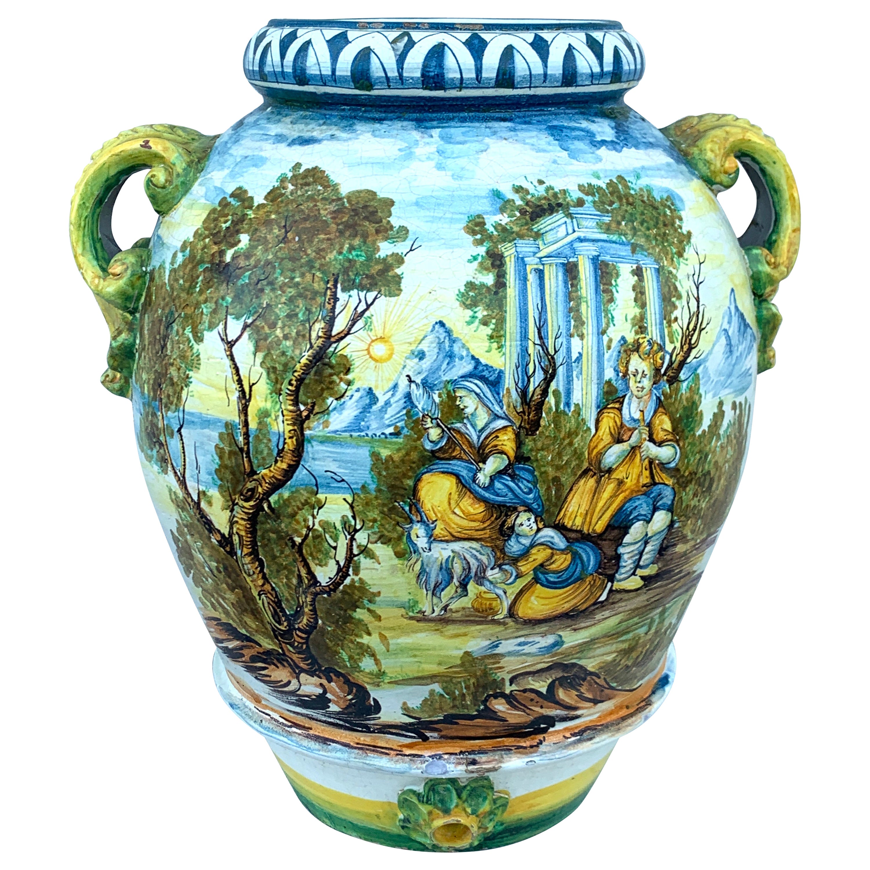 18th Century Monumental Spanish Olive Oil Jar For Sale at 1stDibs