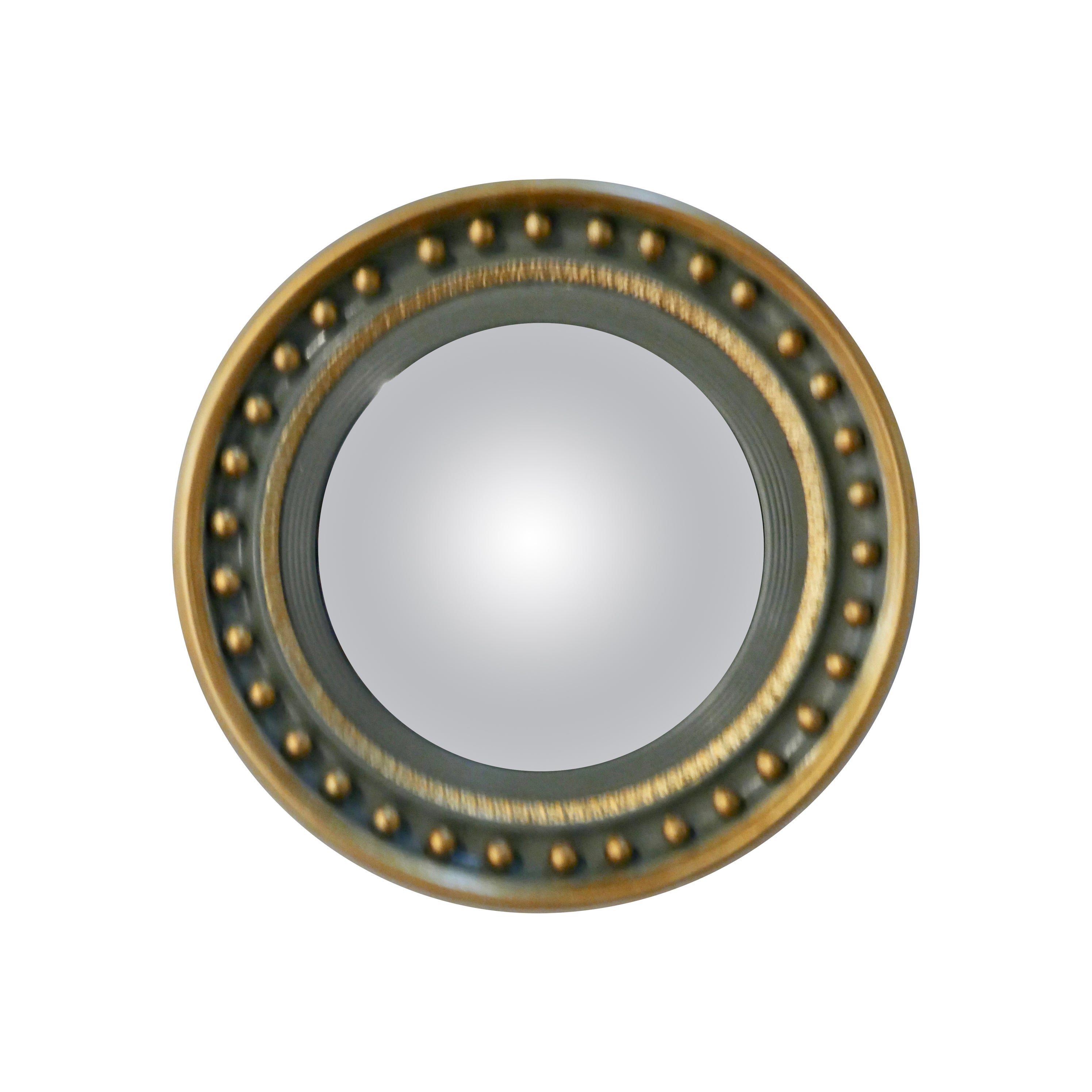 Modern French WallMounted Convex Mirror For Sale at 1stDibs