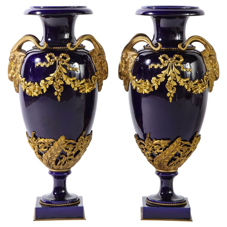 French Bronze D'ore Vase French Bronze D'ore Vase