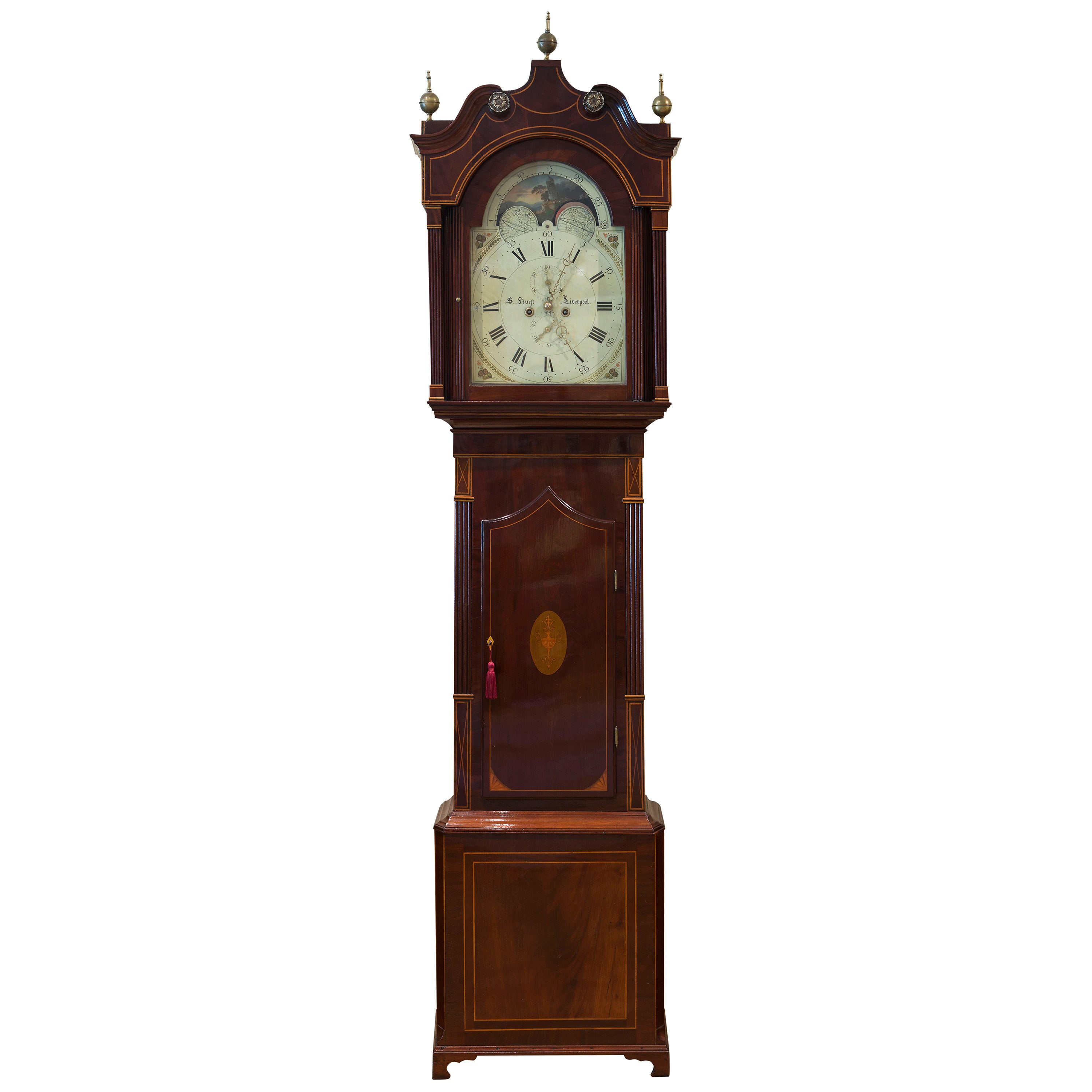 III Period Longcase Clock by Chambers of Newcastle at 1stDibs