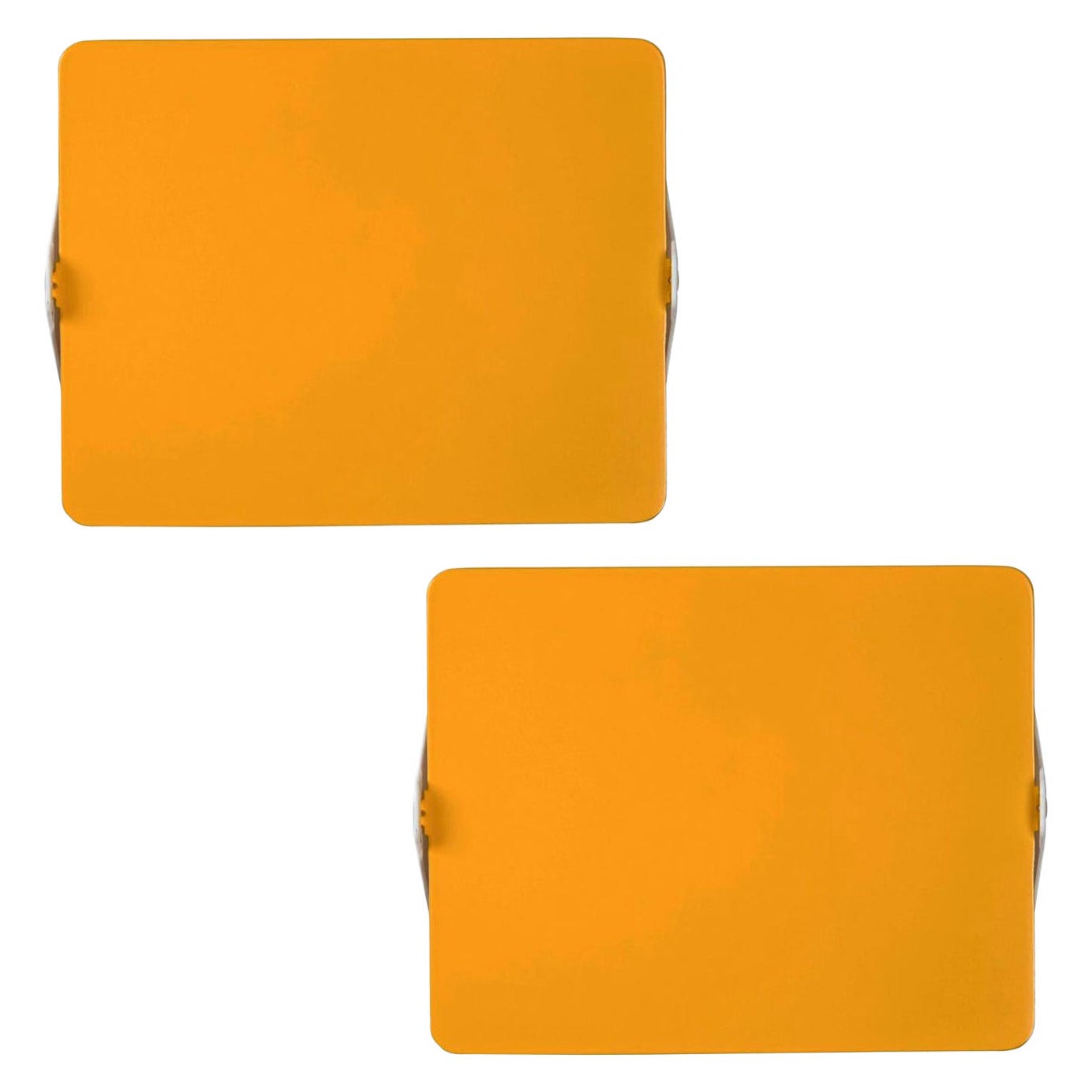 Pair of Charlotte Perriand Yellow 'Applique Á Volet Pivotant' Wall Lights