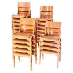 1950s Stacking Dining Chairs Made by Tecta Designed by Stafford