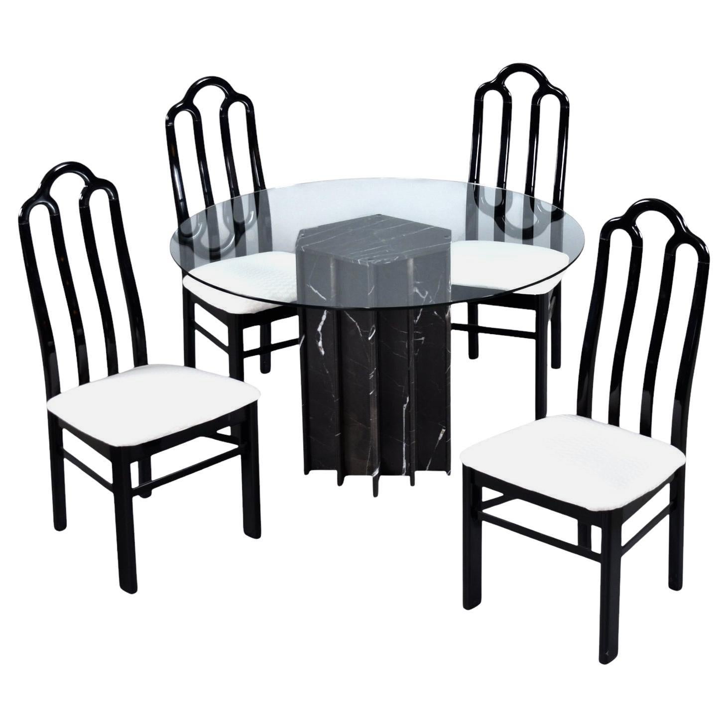 Années 1980 Chaises de salle à manger