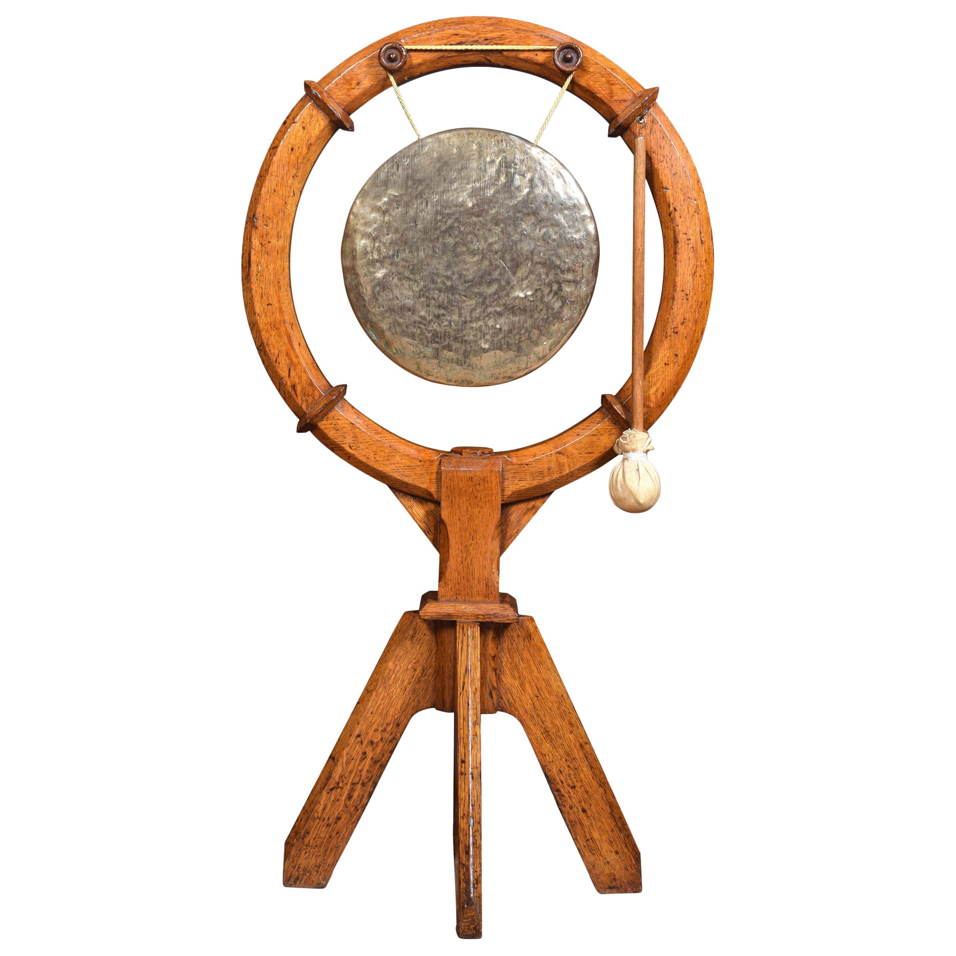 Wall Hanging Dinner Gong For Sale at 1stDibs