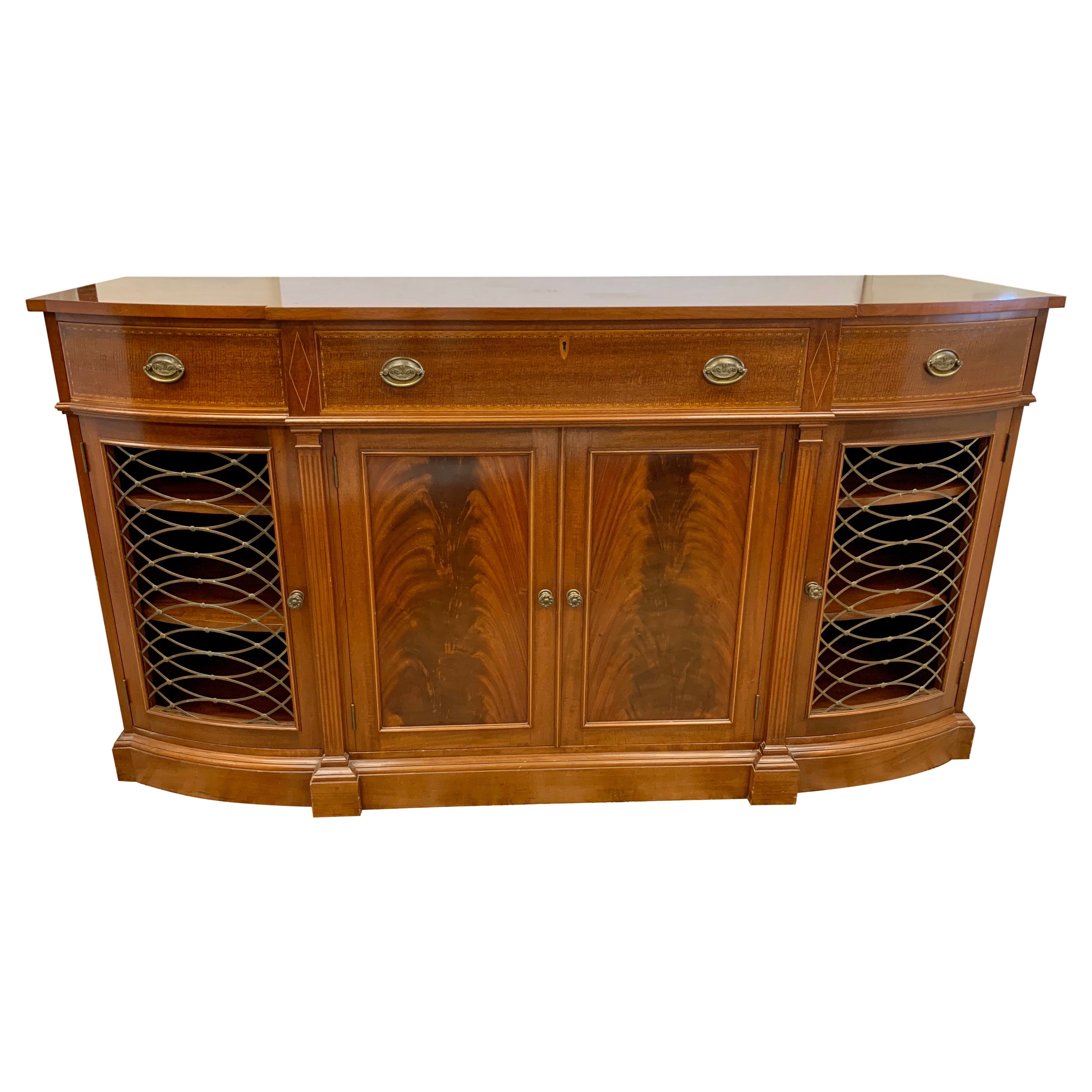 Very Rare Handcrafted Sideboard For Sale at 1stDibs