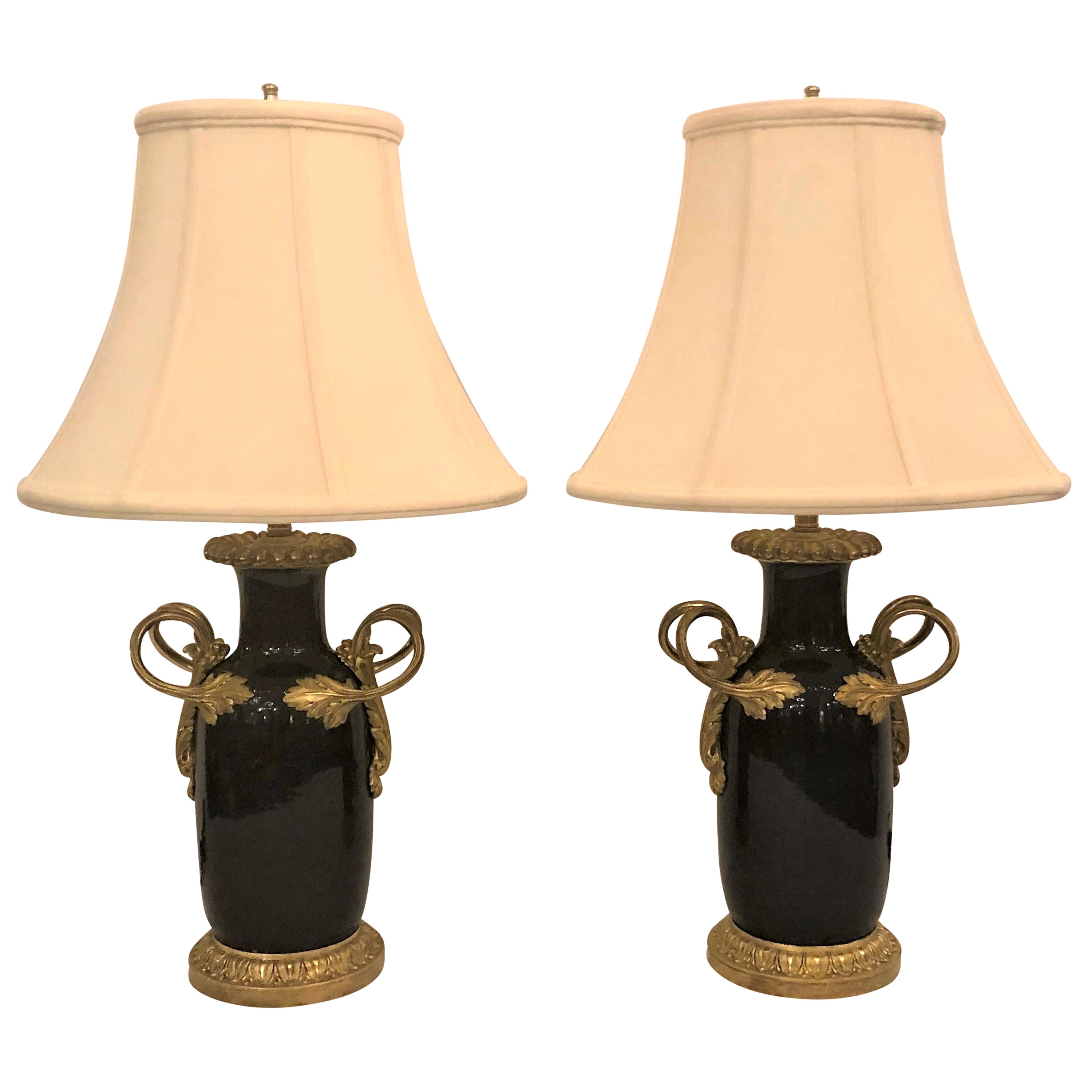 Antique French Tôle Lamp at 1stDibs