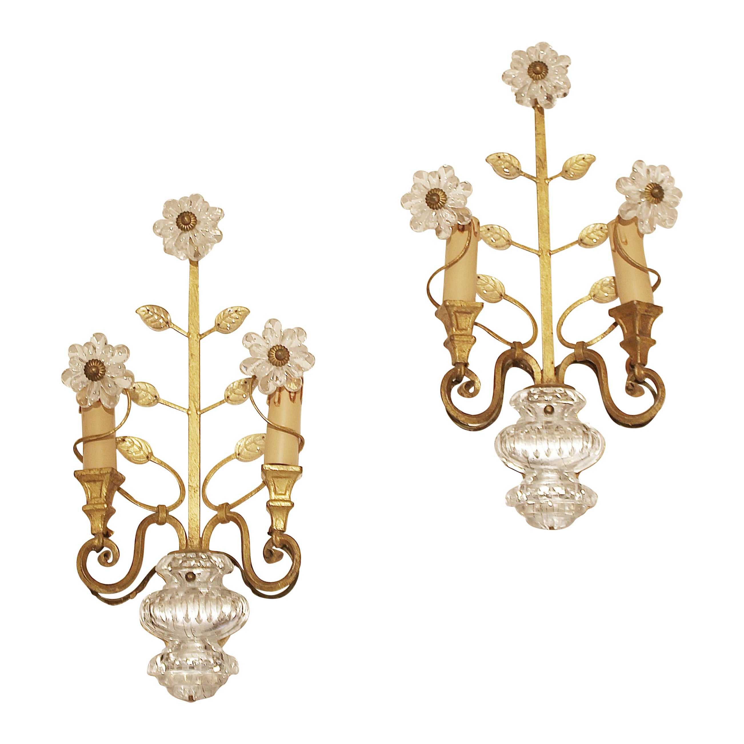 A Pair Of Maison Bagues Sconces at 1stDibs