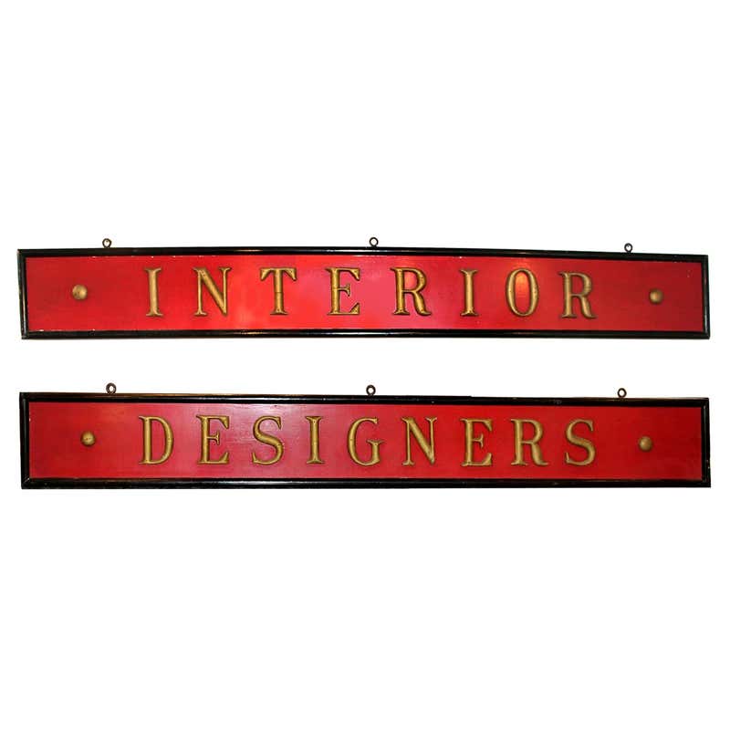Large Vintage Sign For Sale at 1stDibs | large antique signs, vintage ...