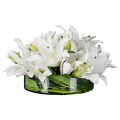 Eternity Round Lilium Set Arrangement, Flowers, Italy