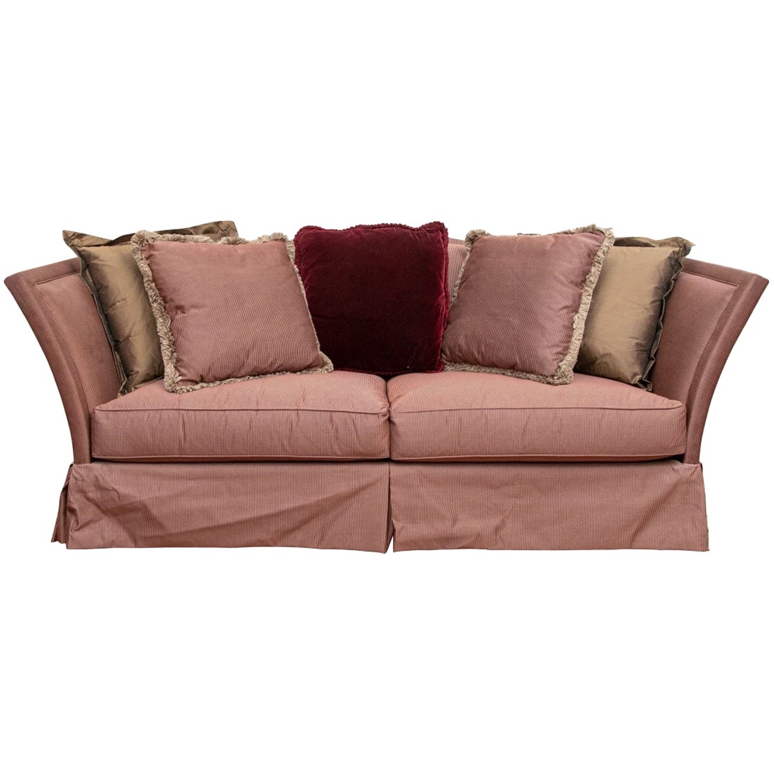 Ralph Lauren Graham Sofa with Down Cushions by Henredon Furniture at