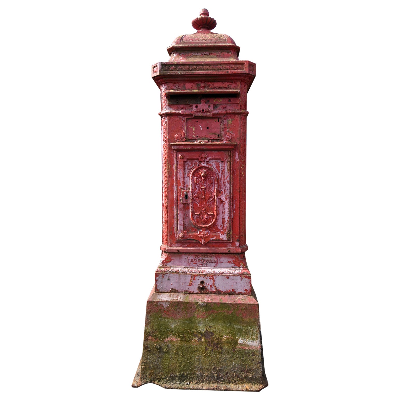 Authentic Original French "Postes" Postal or Mailbox at 1stDibs