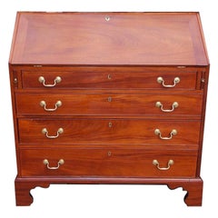 Charleston Chippendale Mahogany Slant Top Desk with Fitted Interior, C. 1770