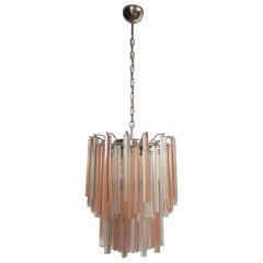 Wonderful Murano Chandelier, 107 Frosted Prism