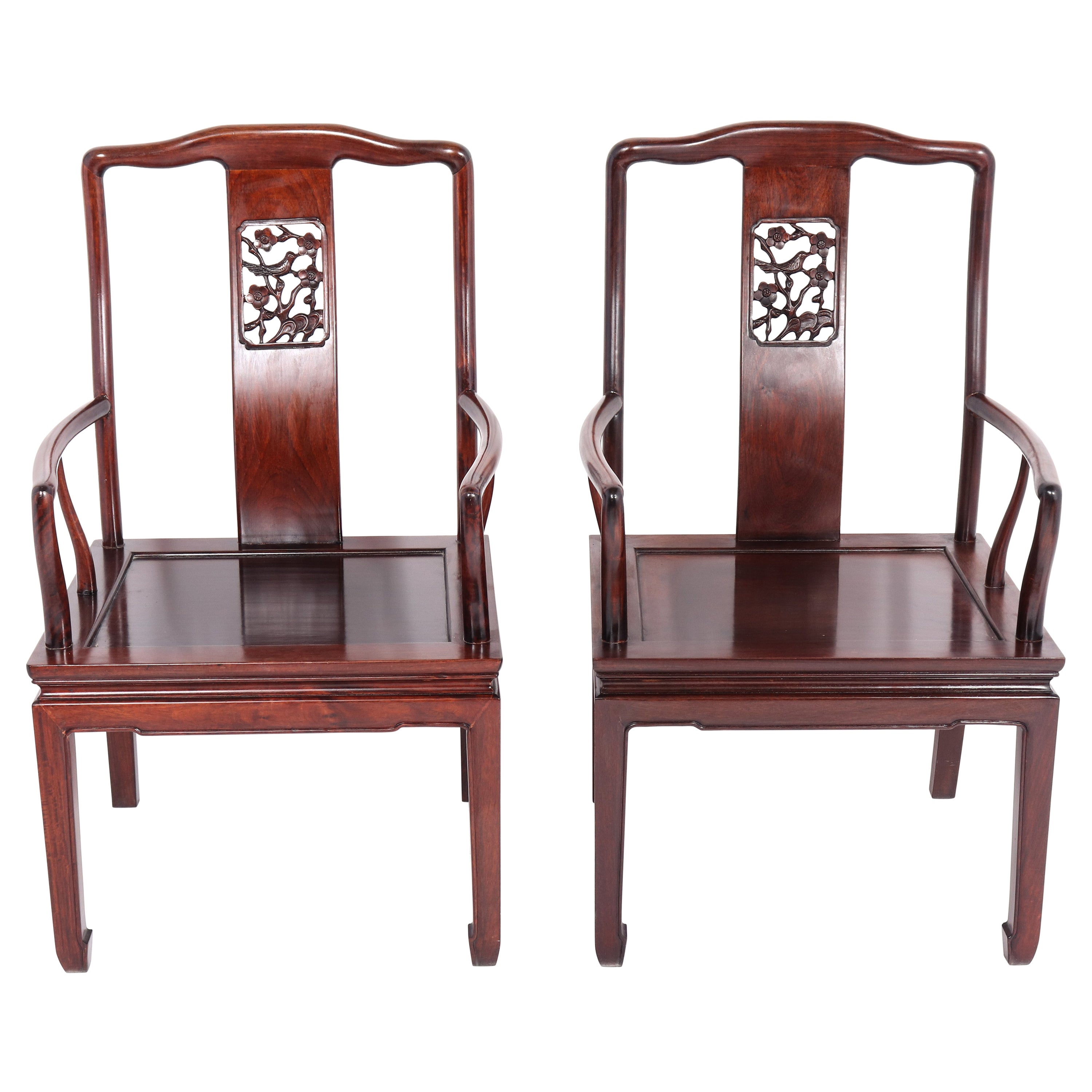 Chinese Dining Table and 8 Chairs Hardwood Oriental For Sale at 1stDibs