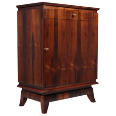 French Art Deco Rosewood Cabinet c1930
