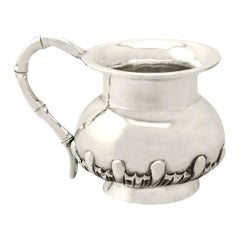 Antique Chinese Export Silver Christening Mug