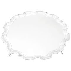 Josiah Williams & Co Antique Sterling Silver Salver (1938)