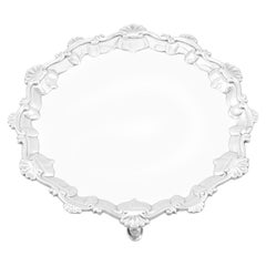 Robert Makepeace & Richard Carter Antique Sterling Silver Waiter