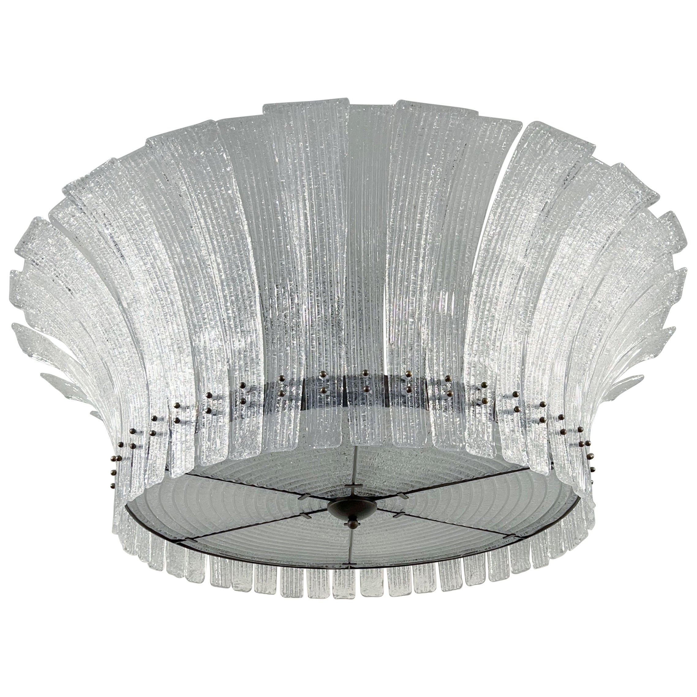 Duca Flush Mount by Fabio Ltd For Sale