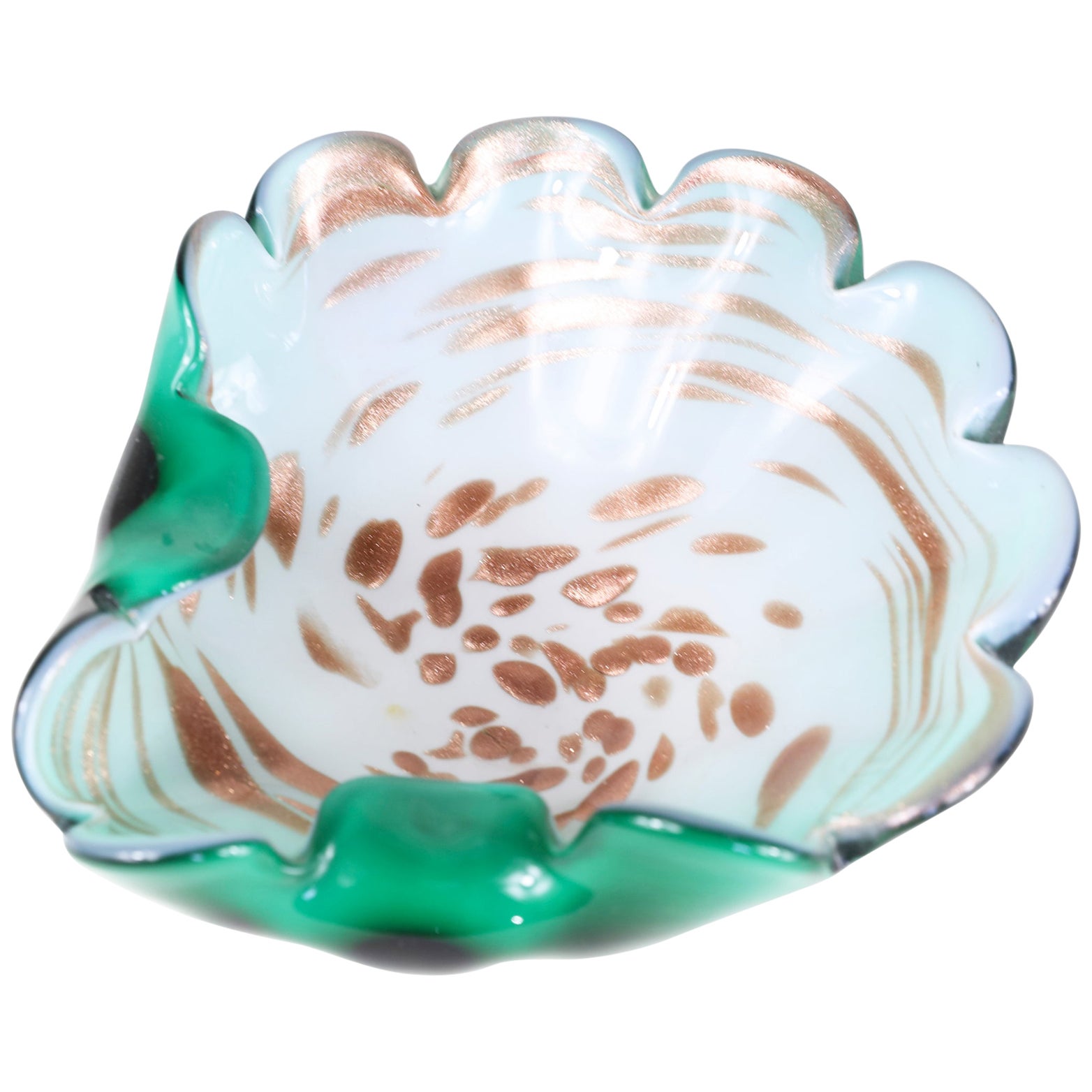 Murano Glass Dish, circa 1960 For Sale at 1stDibs