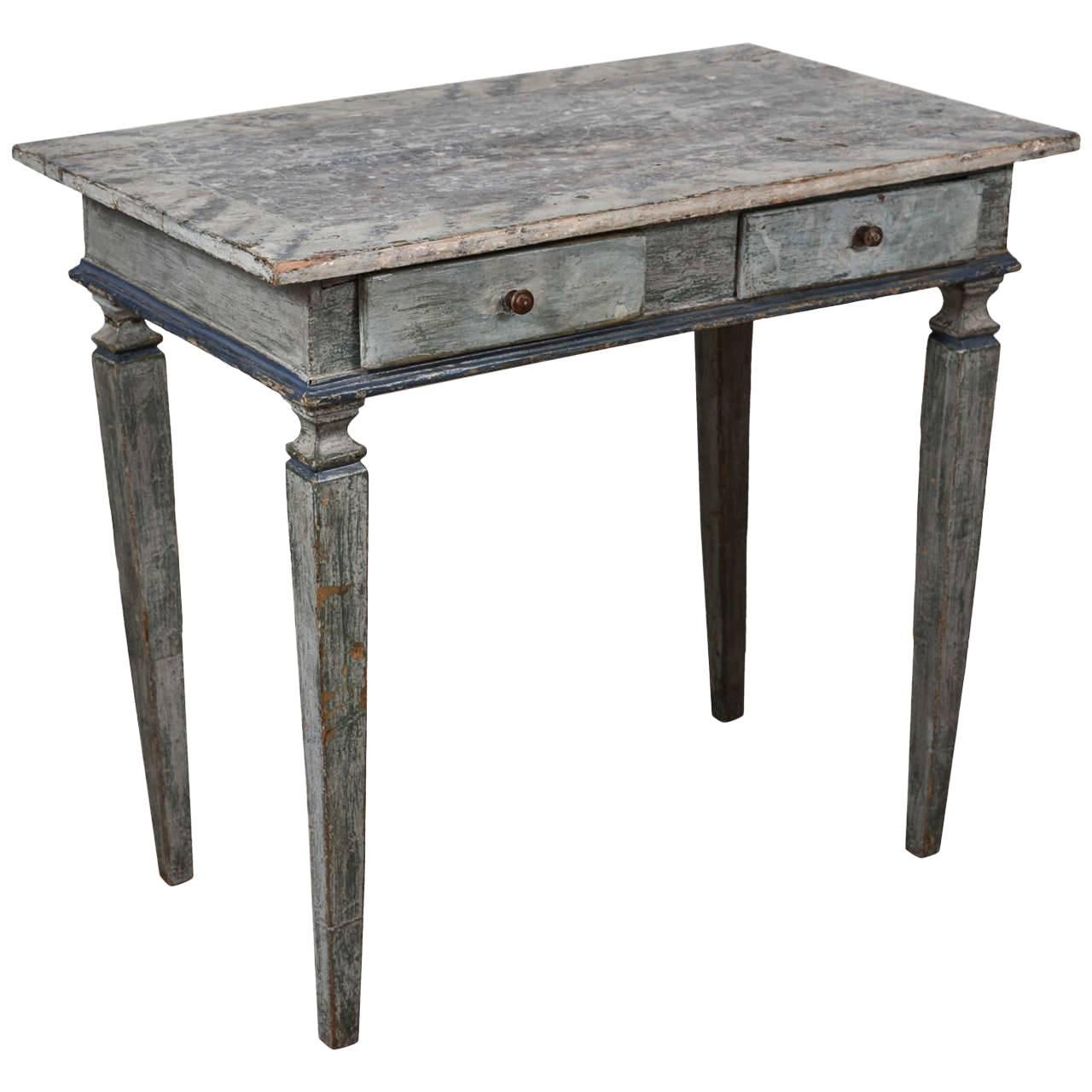 18th Century Painted Table from Italy