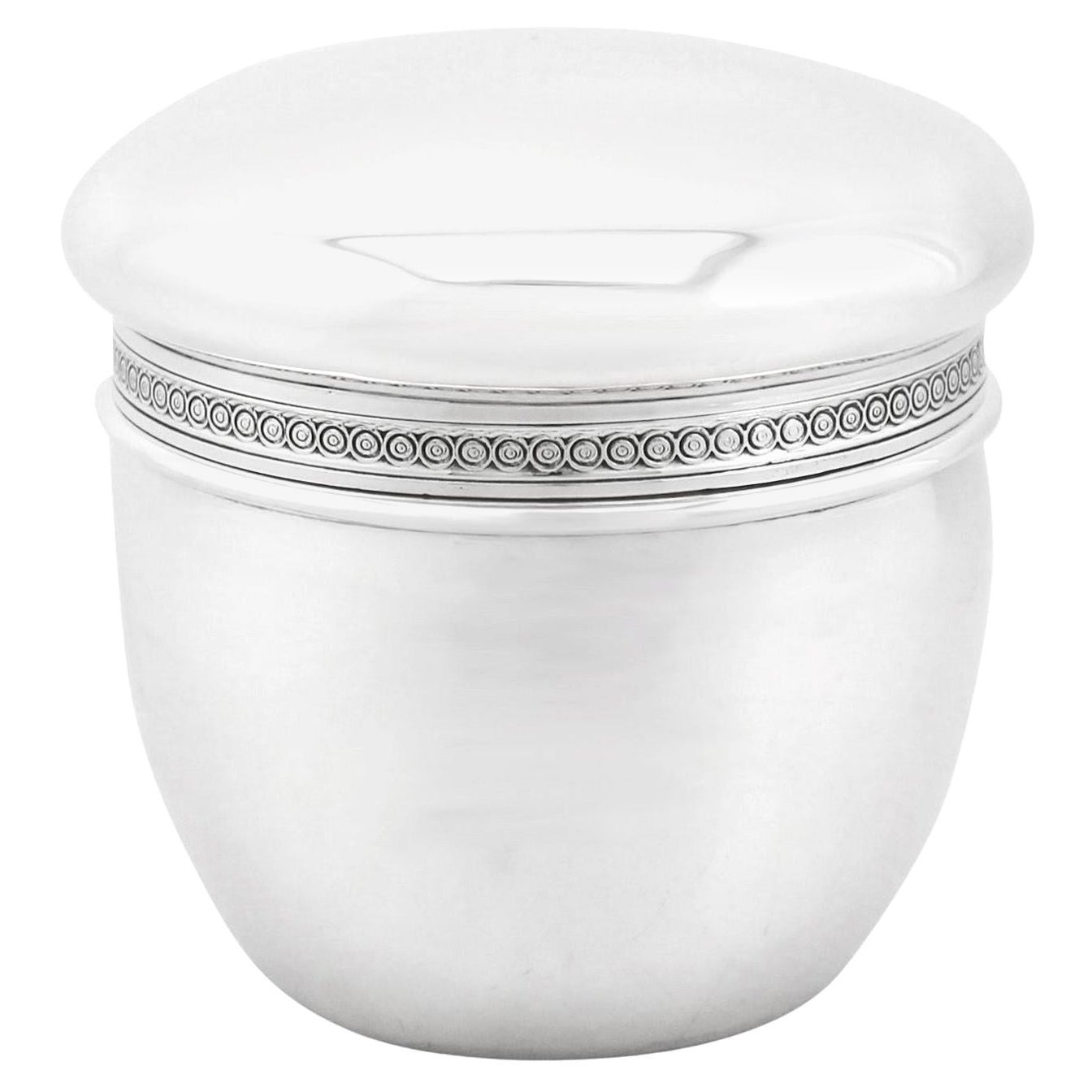 Caja de plata austrohúngara antigua de 1824