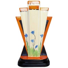 Vintage Art Deco 'Moderne' Vase by Myott Son & Co