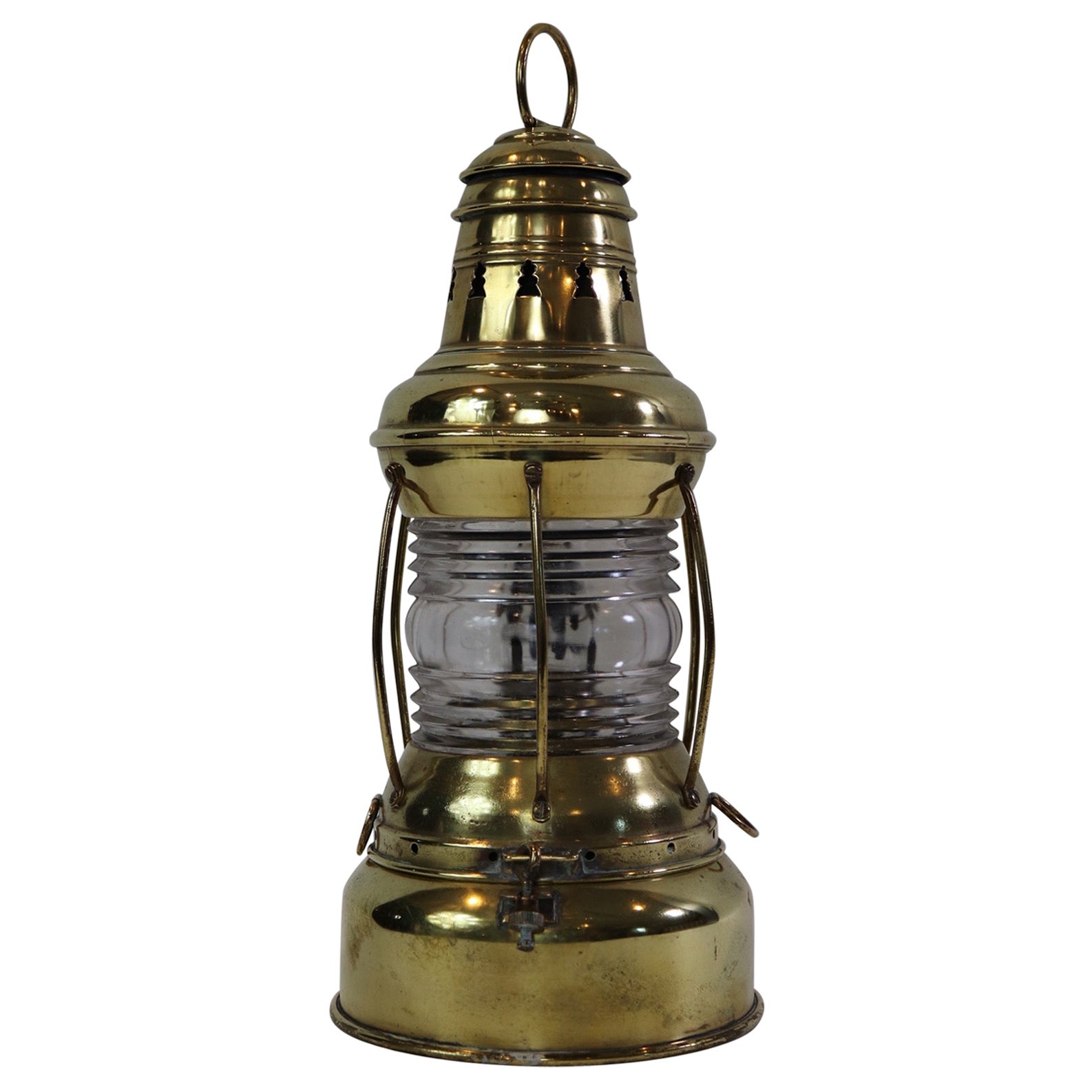 Brass Perko Ships Lantern For Sale at 1stDibs