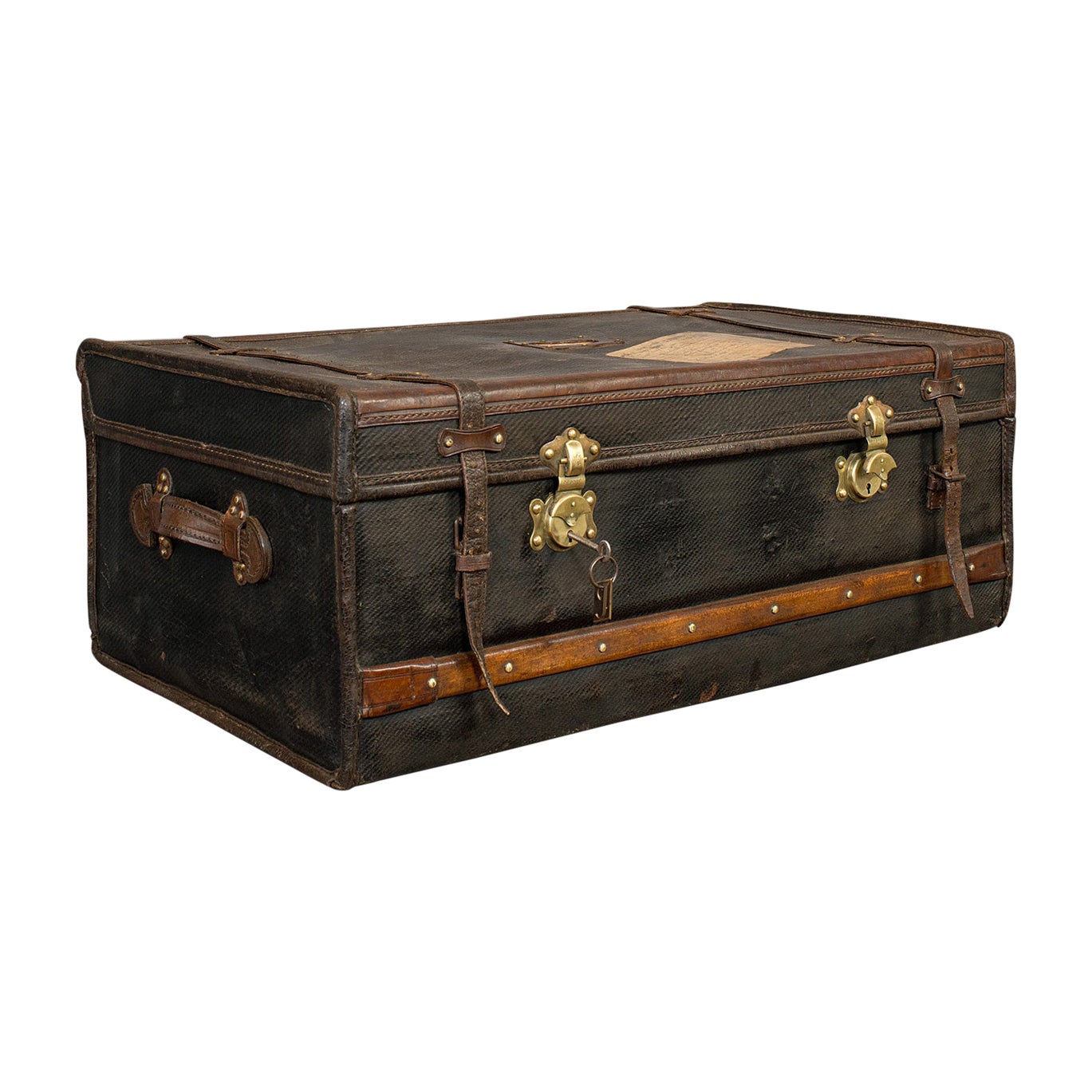 Antique Suitcase, English, Leather, Travelling Sample Case, Edwardian ...