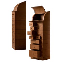 Lia Chest of Drawers in Walnut by Giorgetti
