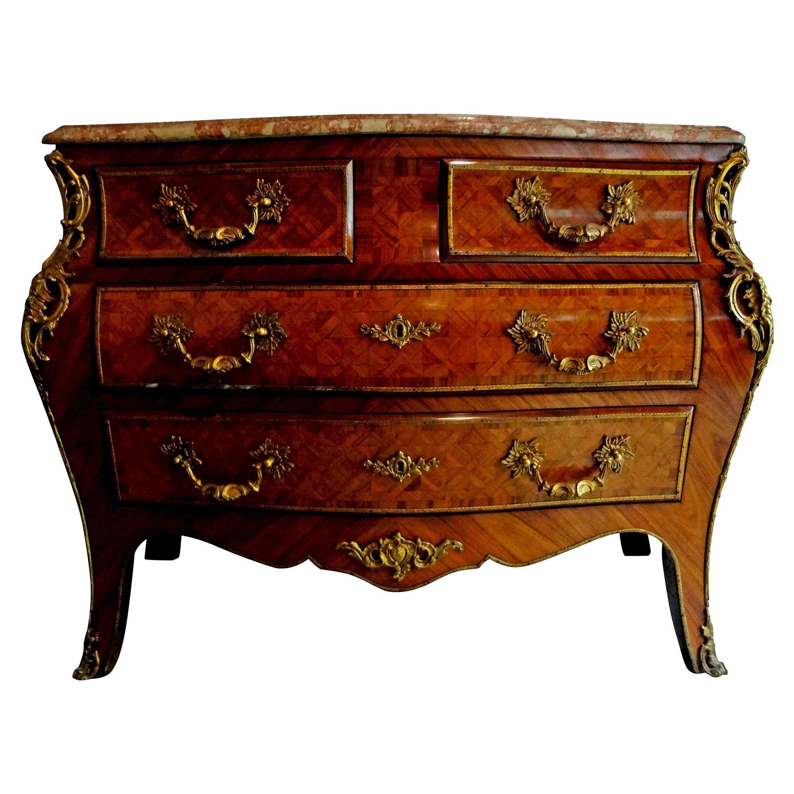 Antique French Neoclassical Style Commode or Chest For Sale at 1stDibs