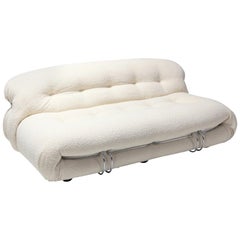 Soriana Zweisitziges Sofa von Afra e Tobia Scarpa für Cassina